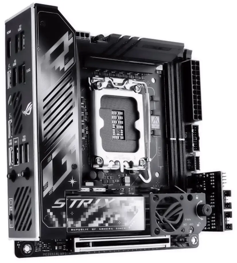 Informático La Cabrera - Montaje ASUS ROG STRIX Z890-I GAMING WIFI La Cabrera