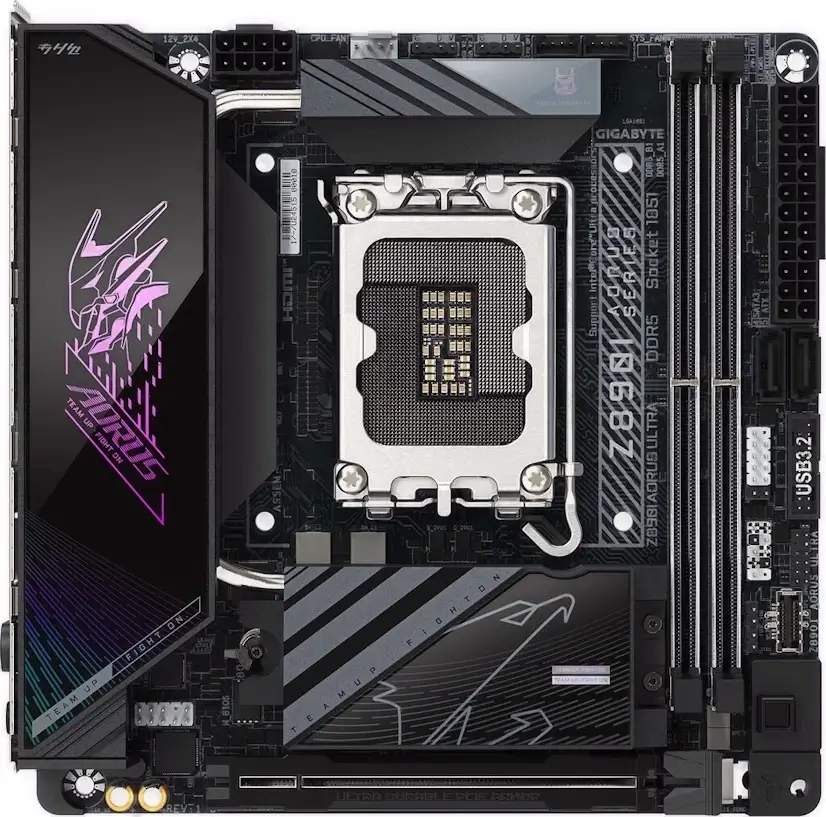 Montaje Placa Base GIGABYTE Z890I AORUS ULTRA Gaming PC La Cabrera